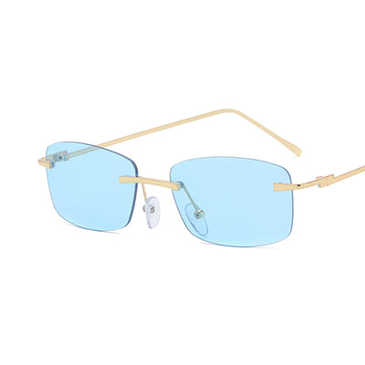 Gafas de Sol sin Marco con Lentes Oceánicas de Corte Perfecto - Image 14