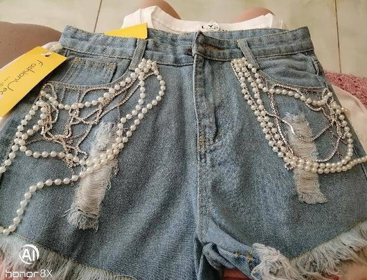Shorts de Mezclilla Industrial para Mujer - Colección Verano - Image 10