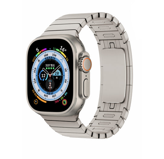 Correa Metálica de Acero Inoxidable con Cierre de Lazo para Smartwatch 8 e IWatch - Image 3