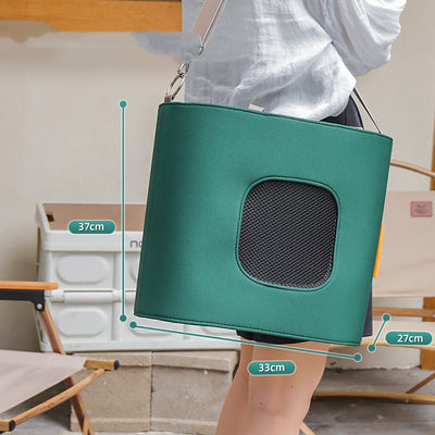 Bolsa Térmica Portátil para Gatos con Correas de Hombro - Image 9