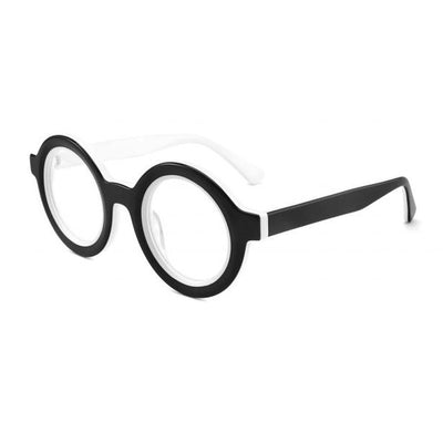 Gafas Redondas Personalizadas Estilo Retro - Marcos Gruesos Europeos y Americanos - Image 10