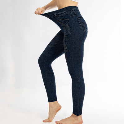 Leggins de Algodón Elasticidad Cuádruple con Control de Abdomen - Image 15