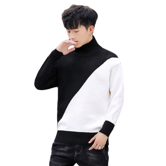 Suéter Cuello Alto Térmico para Hombre - Abrigo Largo Cálido - Image 5