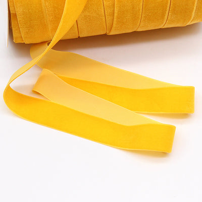 Cinta de Terciopelo de Color Liso para Manualidades y Decoración - Image 20