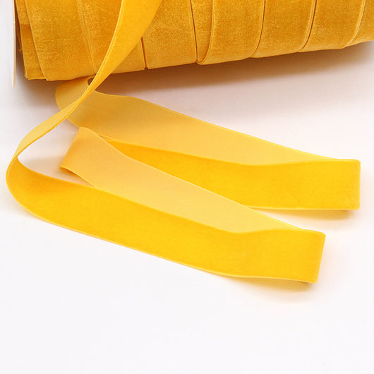Cinta de Terciopelo de Color Liso para Manualidades y Decoración - Image 20