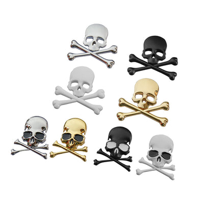 Calcomanía Metálica de Calavera para Auto - Diseño Personalidad One Piece - Image 5