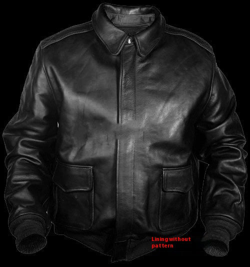 Abrigo de Cuero con Pelaje Estilo Aviador Retro Oversize - Image 5