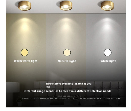 Downlight LED Empotrado de Cobre Ultrafino - Foco de Techo Moderno - Image 19