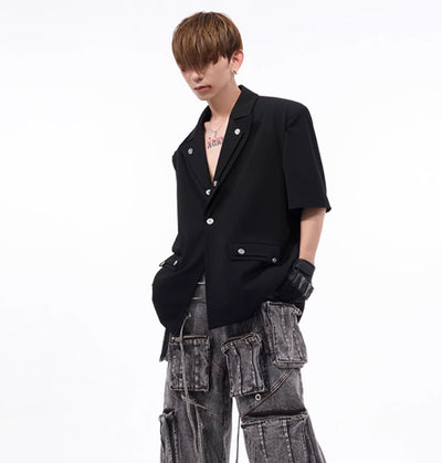 Chaqueta de Verano con Hombreras para Hombre - Image 17
