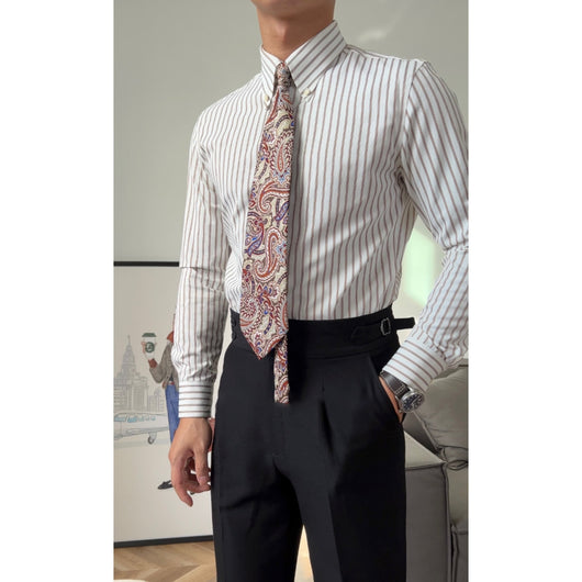 Camisa Formal Versátil para Hombre de Negocios - Image 14