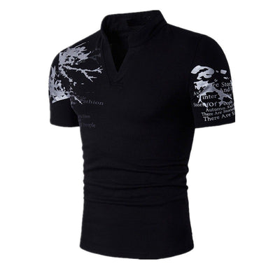 Playera Casual para Hombre con Estampado de Letras - Image 7