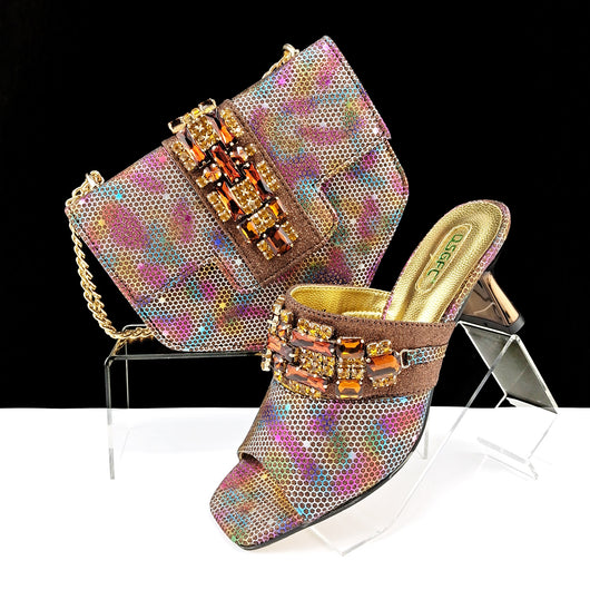Zapatillas Casuales Tacón Alto Camuflaje con Detalles Metálicos - Image 7