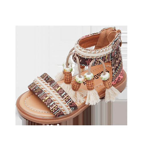 Sandalias de Playa Retro con Suela Blanda para Niños - Image 18