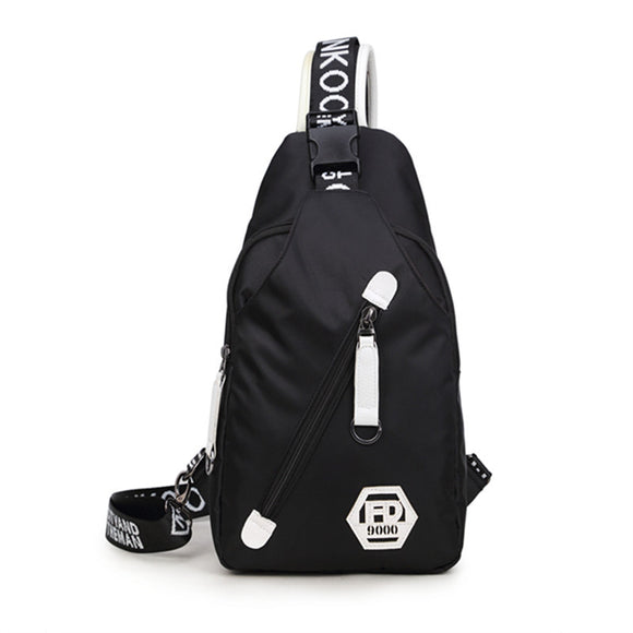 Bolsa de Pecho Casual para Hombre - Morral de Viaje Versátil