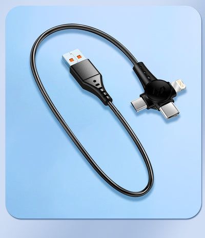 Cable de Carga Rápida 3 en 1 Retráctil Type-C Android - Image 17