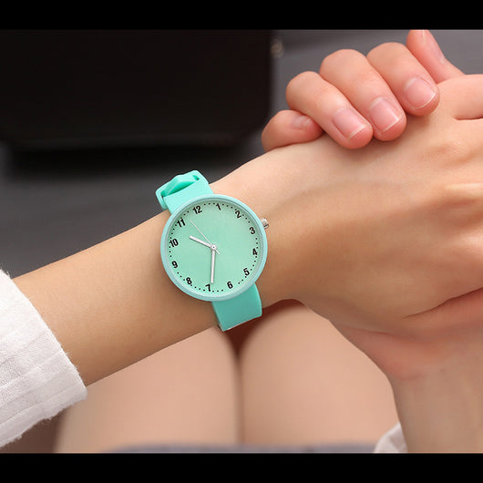 Reloj Digital Casual Mujer Colores Pastel Tendencia Simple - Image 18