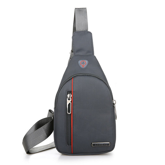 Bolsa Pecho Impermeable Nylon - Mensajero Casual para Hombre