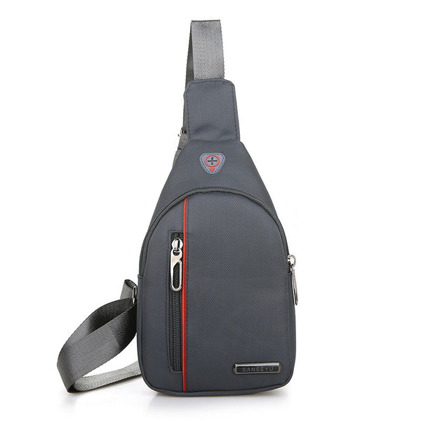 Bolsa Pecho Impermeable Nylon - Mensajero Casual para Hombre