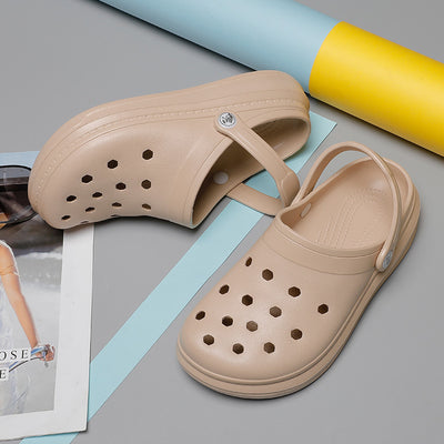 Sandalias y Pantuflas Blancas Antideslizantes Talla 47 - Comodidad Dual para Pies Grandes - Image 13