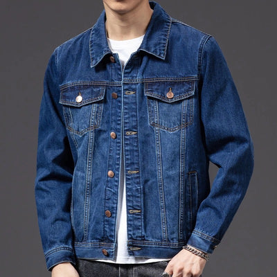 Chaqueta Denim Slim Fit para Hombre - Estilo Urbano Moderno - Image 6