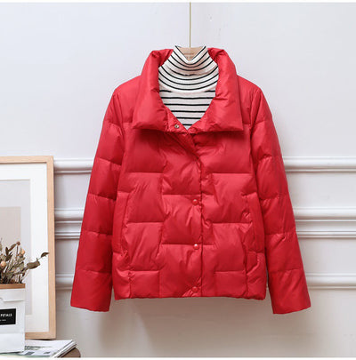 Chaqueta Acolchada de Algodón con Personalidad para Mujer - Image 17