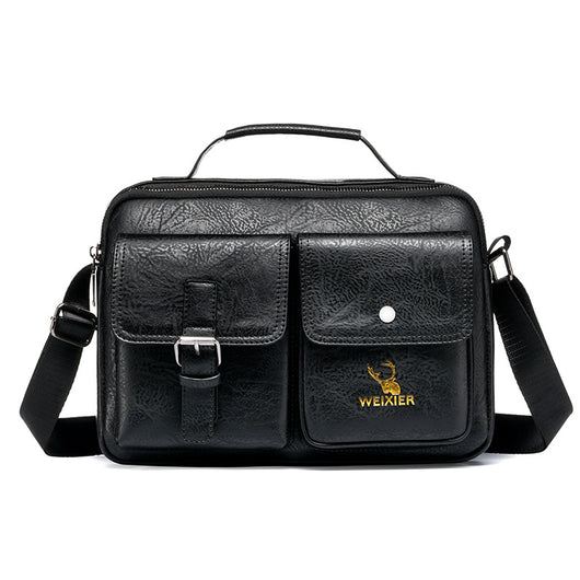 Bolsa Bandolera Horizontal de Gran Capacidad para Hombre - Image 12