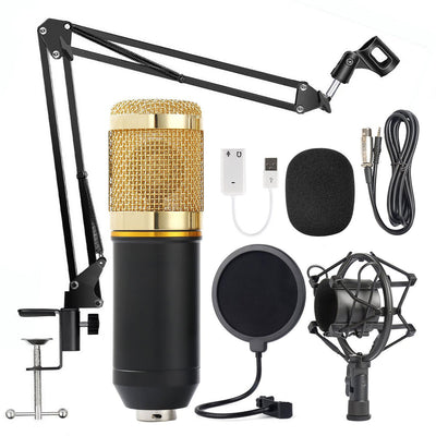 Micrófono Dinámico Profesional para Karaoke, Podcast y Transmisiones en Vivo - Image 6