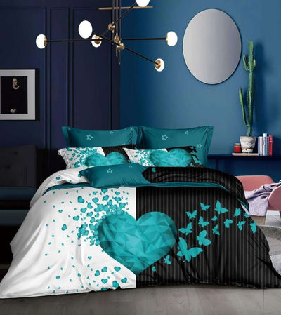 Juego de Cama Estampado Floral Completo de 4 Piezas - Image 20