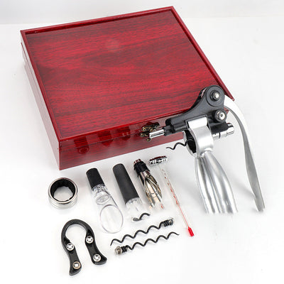 Set Sommelier Premium con Abridor de Vino, Vertedor y Diseño Exclusivo Conejo - Image 4