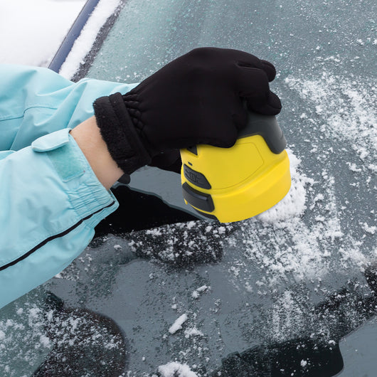 Rascador Eléctrico para Hielo y Nieve de Auto con Descongelante - Image 8