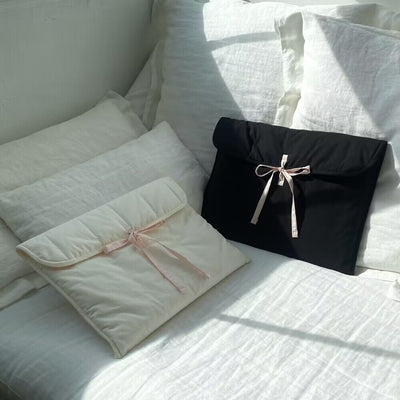 Bolso Acolchado para Laptop con Lazo Ballet Femenino - Image 23