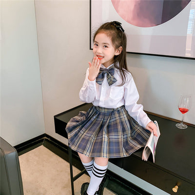 Conjunto Infantil Elegante: Blusa y Falda Dos Piezas - Image 12