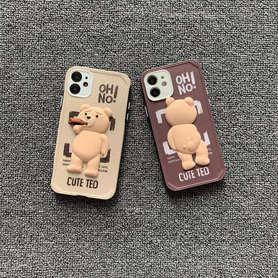 Funda para Teléfono Oso 3D Adorable