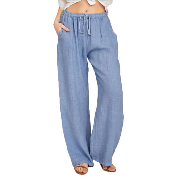 Pantalones Sueltos Casuales Talla Grande para Mujer
