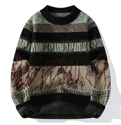 Suéter Básico Cuello Redondo para Hombre - Otoño e Invierno - Image 13