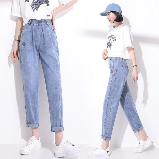 Pantalones Carrot Rectos Casuales Oversize