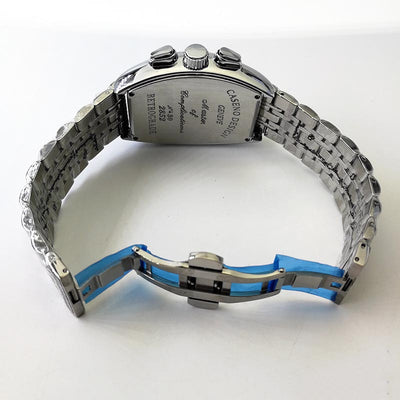 Reloj Automático Tourbillon Barril Grande con Fecha para Hombre - Image 10