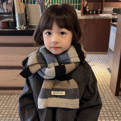 Bufanda Infantil Gruesa y Cálida para Otoño e Invierno - Image 22