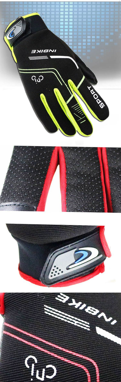 Guantes de Ciclismo Táctiles de Dedo Largo - Image 10