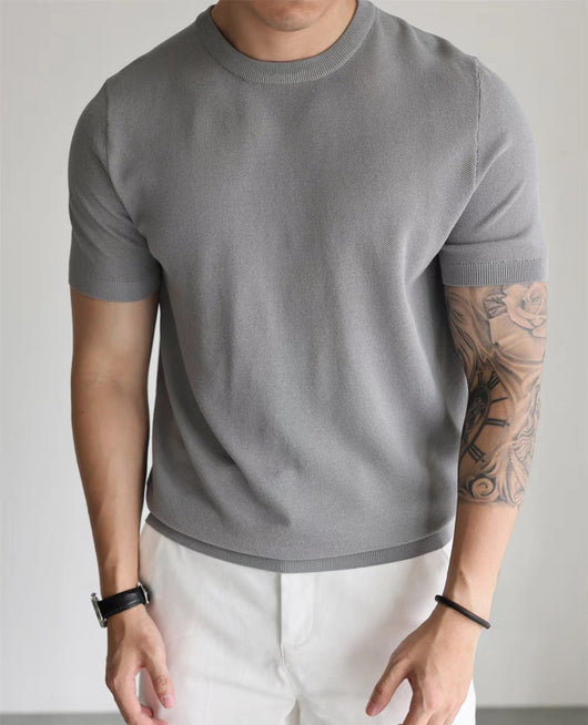 Playera de Trabajo Casual con Cuello Alto Refinado - Image 6