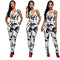 Jumpsuit Bodycon sin Mangas para Fiesta