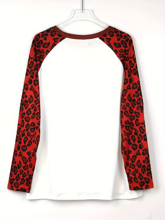 Playera Navideña Estampada Talla Grande para Mujer, Manga Larga - Image 27
