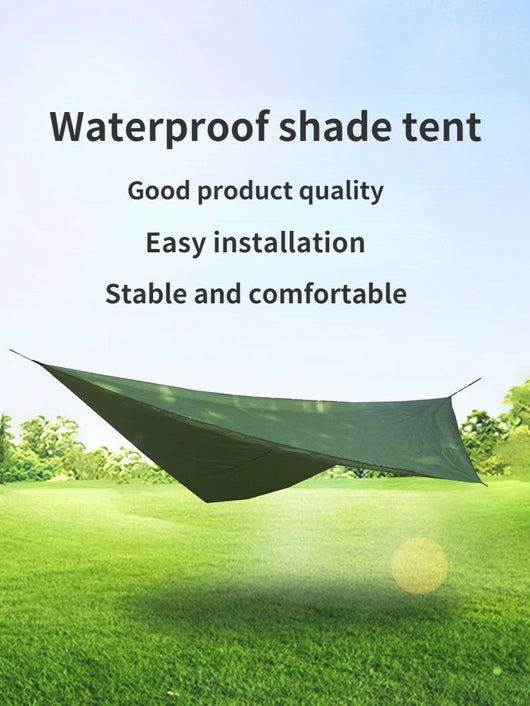Hamaca de Camping Aérea con Red Antimosquitos y Toldo Impermeable 270×270cm - Image 8