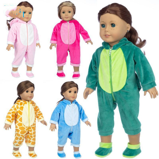 Ropa y Accesorios de Pijama para Muñecas Cartoon Shaf
