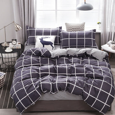 Ropa de Cama Poliéster con Estampado Simple para el Hogar - Image 21