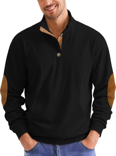 Suéter Casual de Cuello Alto para Hombre - Otoño e Invierno - Image 4