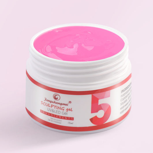 Gel Constructor Transparente Fengshanei 15g para Extensiones de Uñas - Image 4