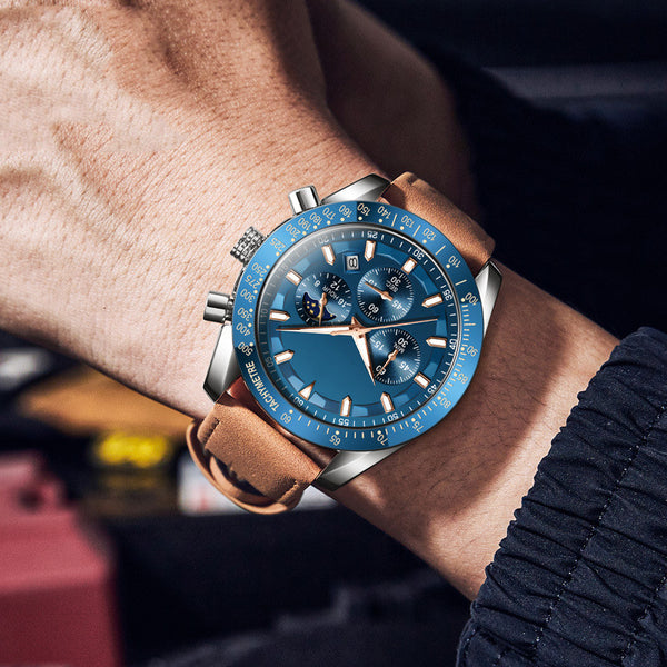 Reloj Inteligente de Moda para Hombre con Función Multitarea y Esfera Luminosa