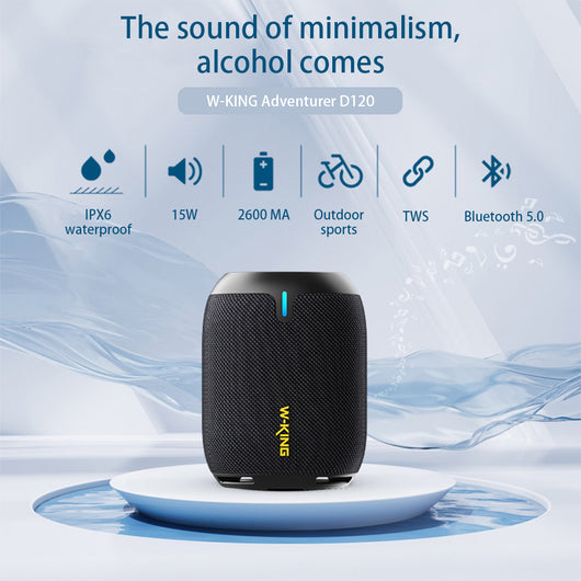 Parlante Bluetooth Portátil con Carga Inalámbrica para Casa y Exterior - Image 5