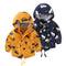 Casaco Acolchoado Infantil com Capuz - Design Coreano Estampado para Meninos e Meninas